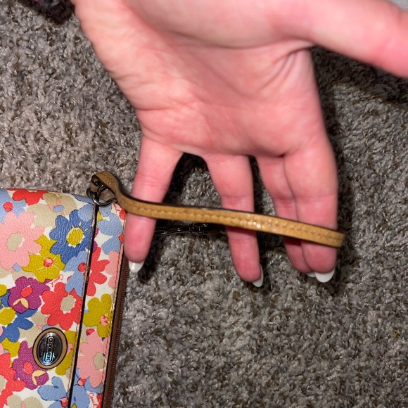 Coach Floral Wristlet - Picture 3 of 5